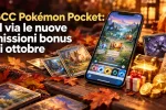 GCC Pokémon Pocket: al via le nuove missioni bonus di ottobre