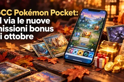 GCC Pokémon Pocket: al via le nuove missioni bonus di ottobre