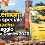 Pokémon: carta speciale di Pikachu in omaggio a Lucca Comics 2026